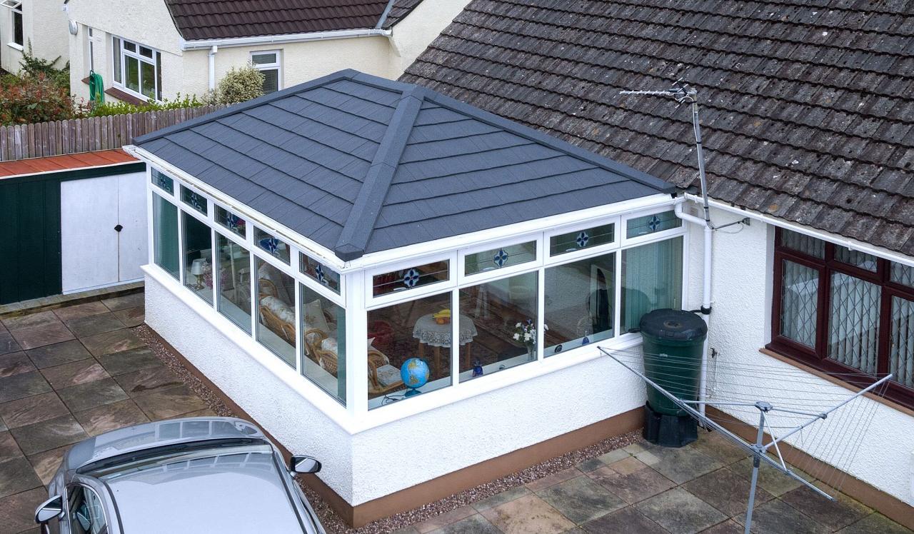 Insulation conservatory insulated quiet upvc Cost of conservatory roof insulation