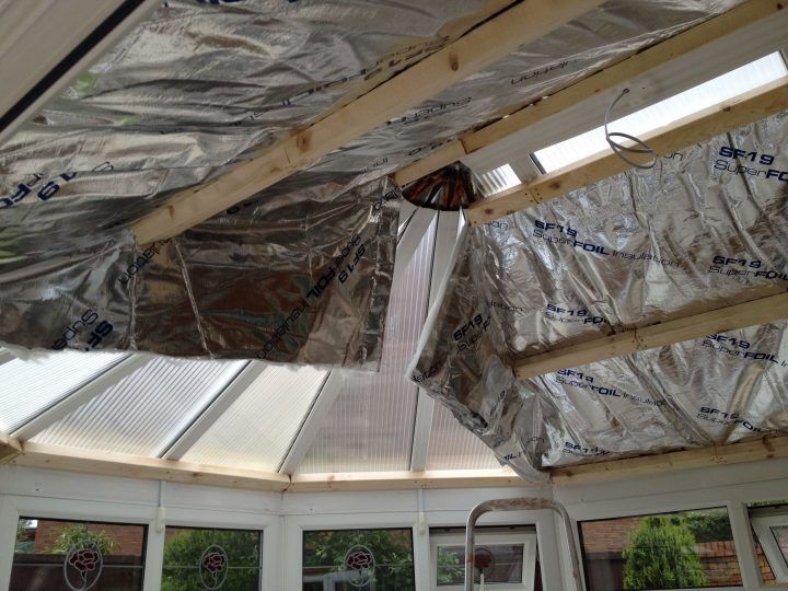 Cost of conservatory roof insulation