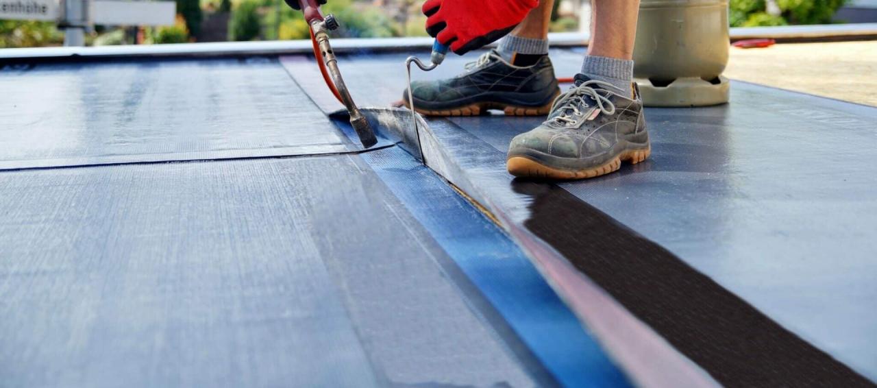 Flat roof installation cost