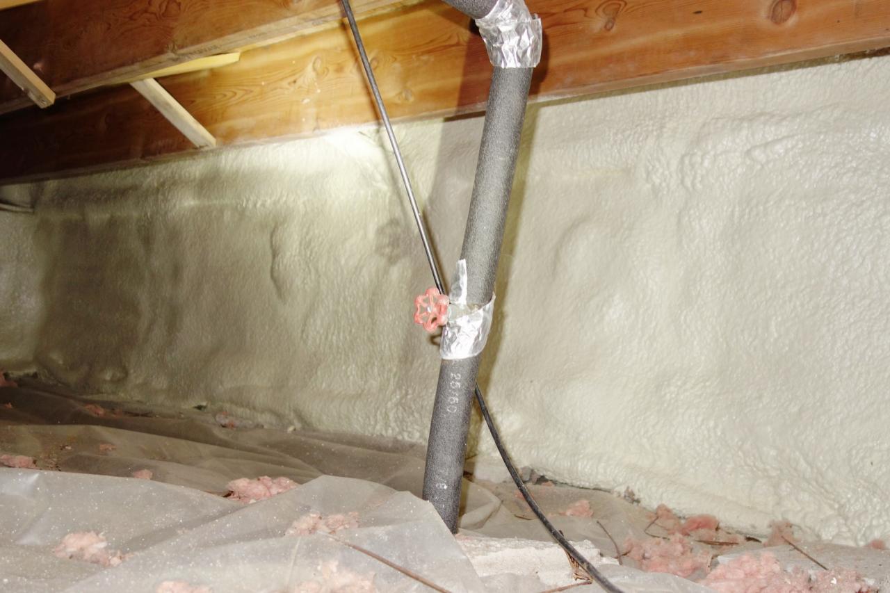 How much to install insulation in crawl space