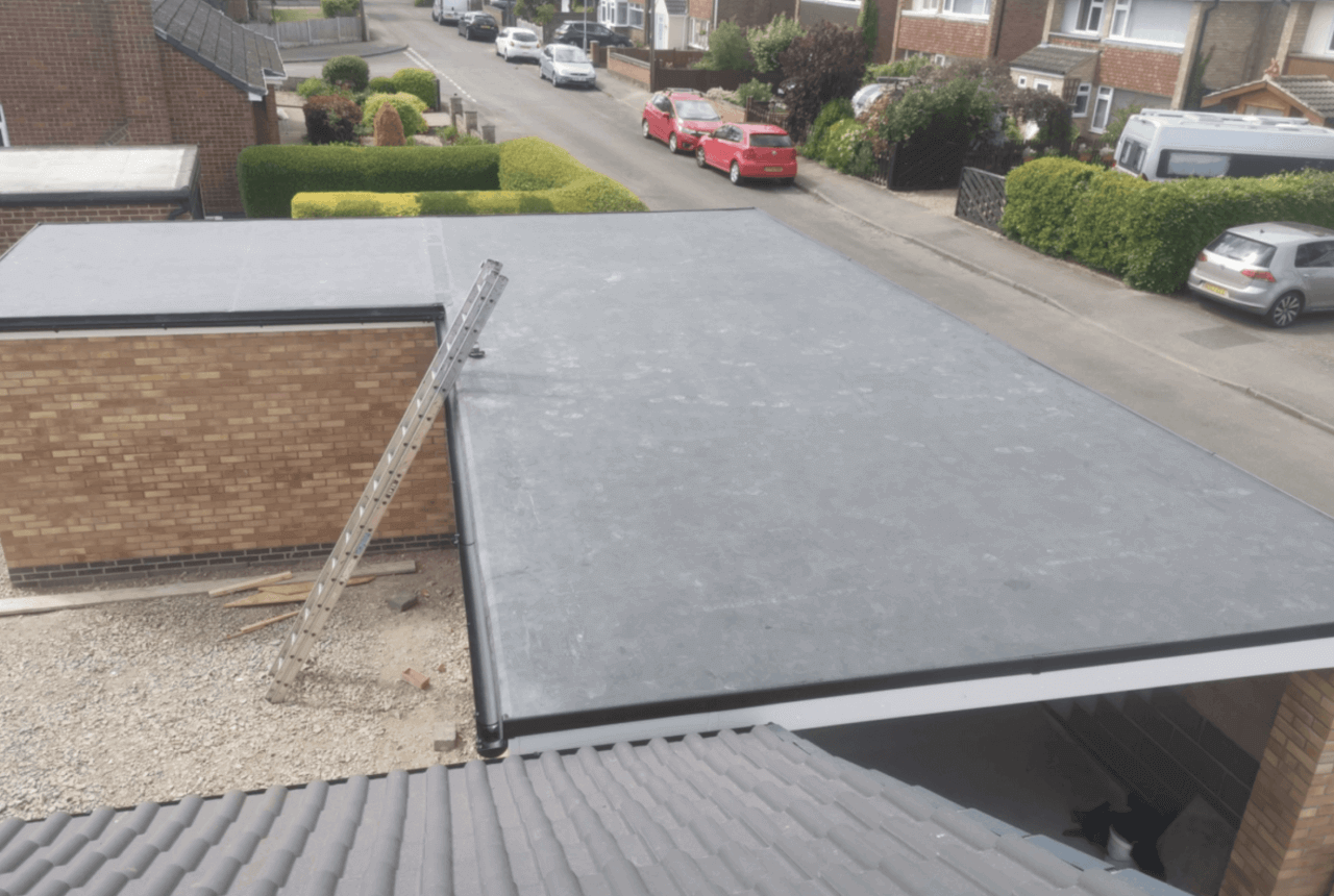 Flat roof installation cost