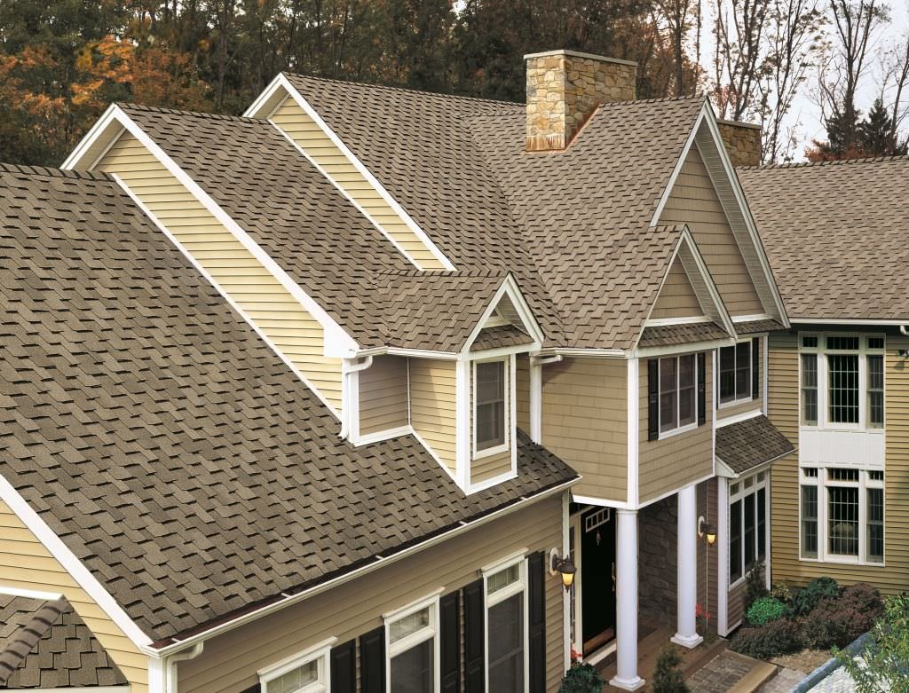 Roofing shingles asphalt shingle gaf roofs cascade cons badger improvement learn