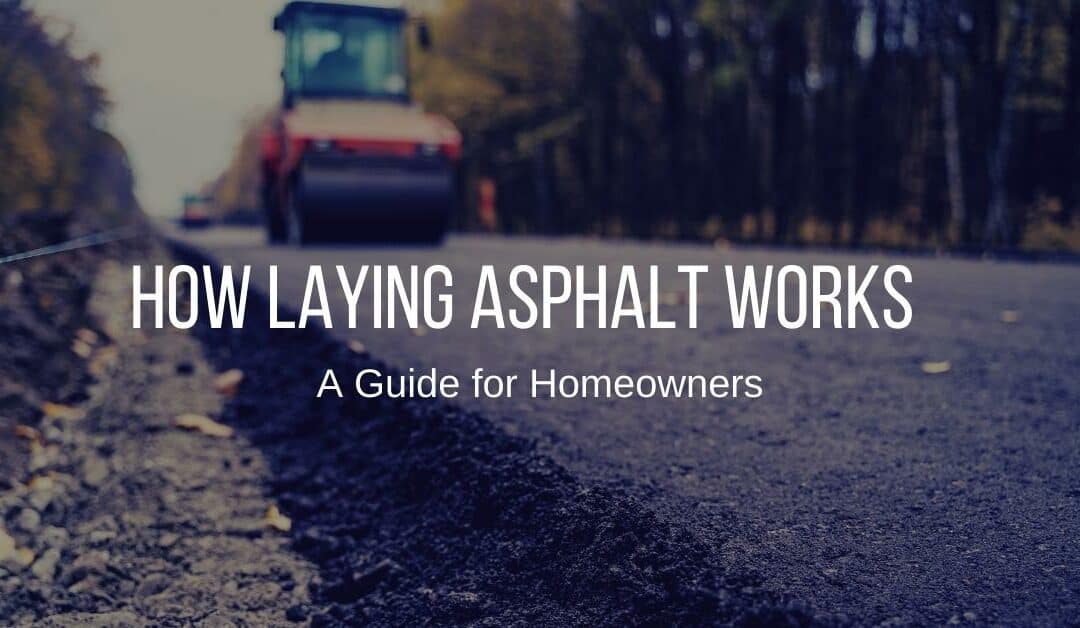 Installing asphalt