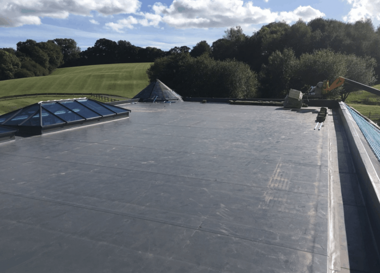 Flat roof installation price