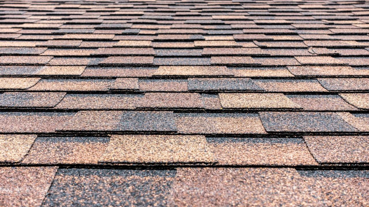 Shingles asphalt