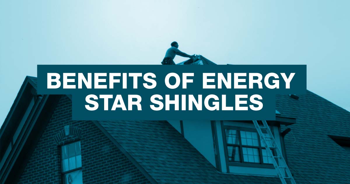 Energy star asphalt shingles