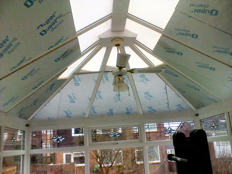 Best way to insulate conservatory roof