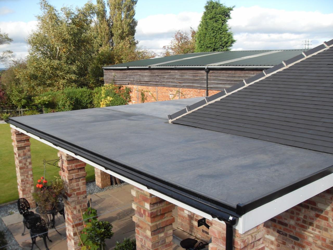 Flat roof roofing epdm company