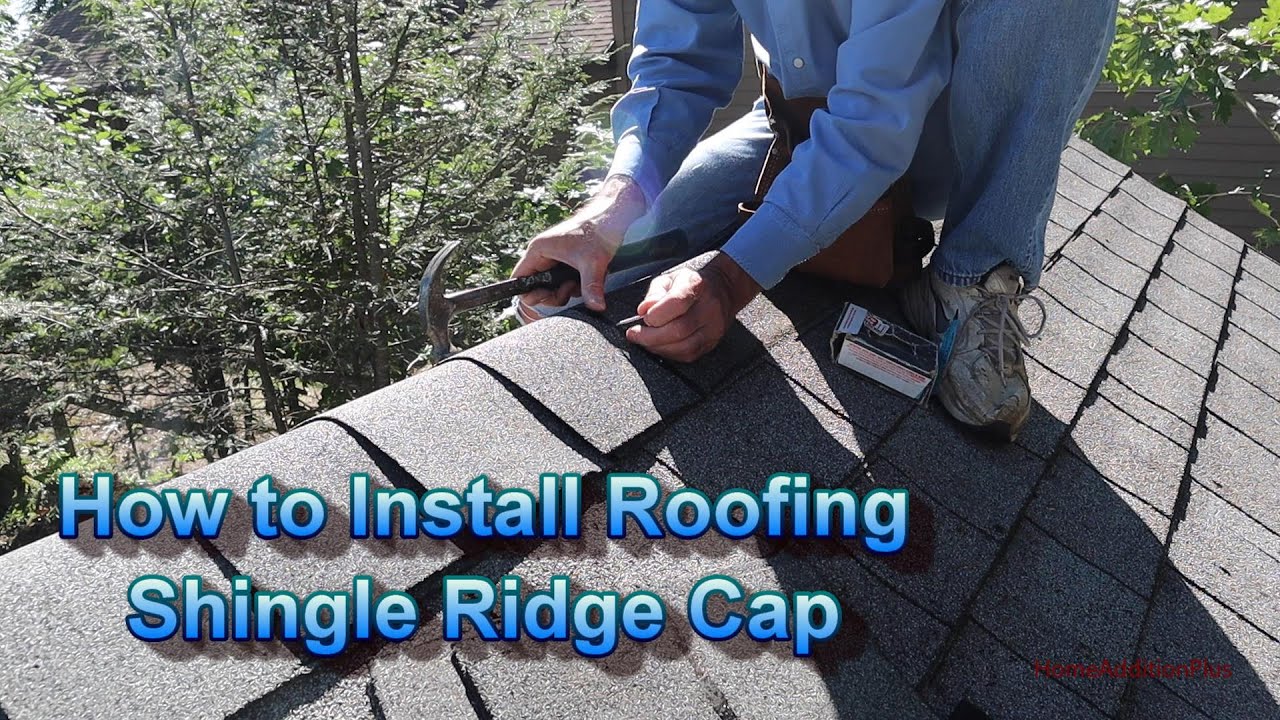 Dimensional shingle installation